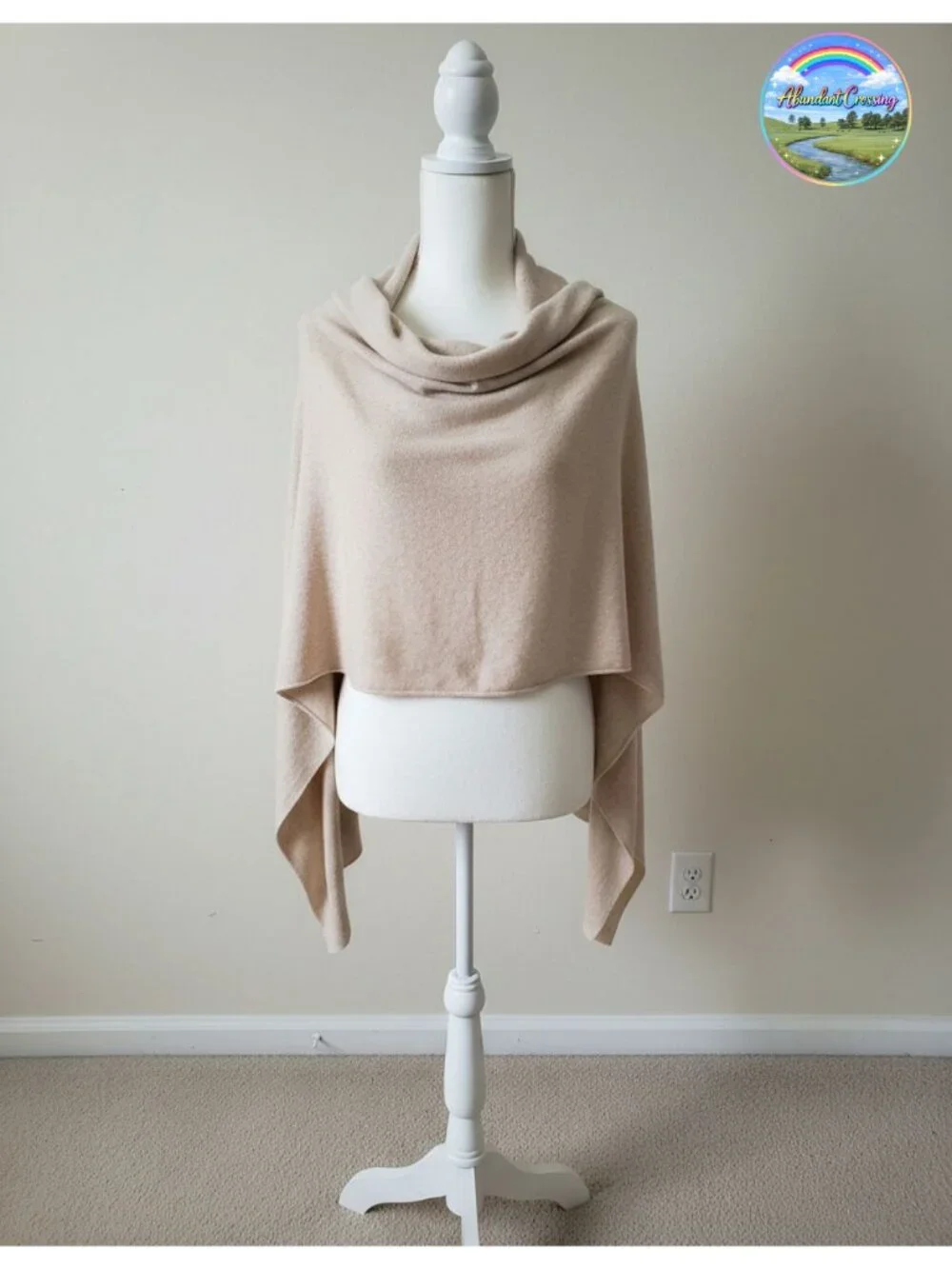 100% Cashmere Wrap Scarf Stole Knitted Shawl Women Travel Large